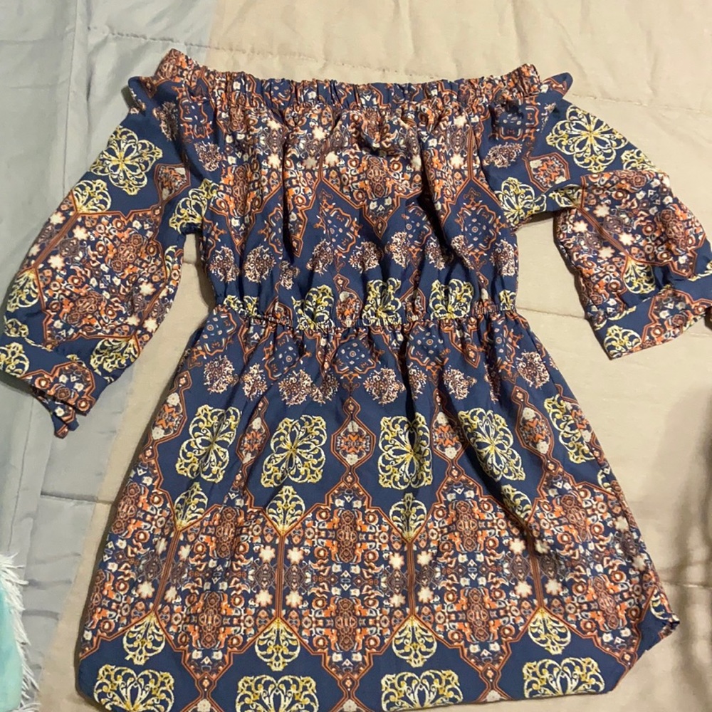 Off Shoulder mini dress